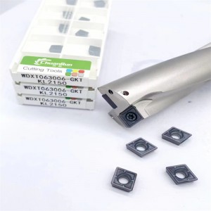 Chuanrun CNC Carbure Tools Forage INSERT WDXT HIGH SPEED/light Carbide Forage Inserts